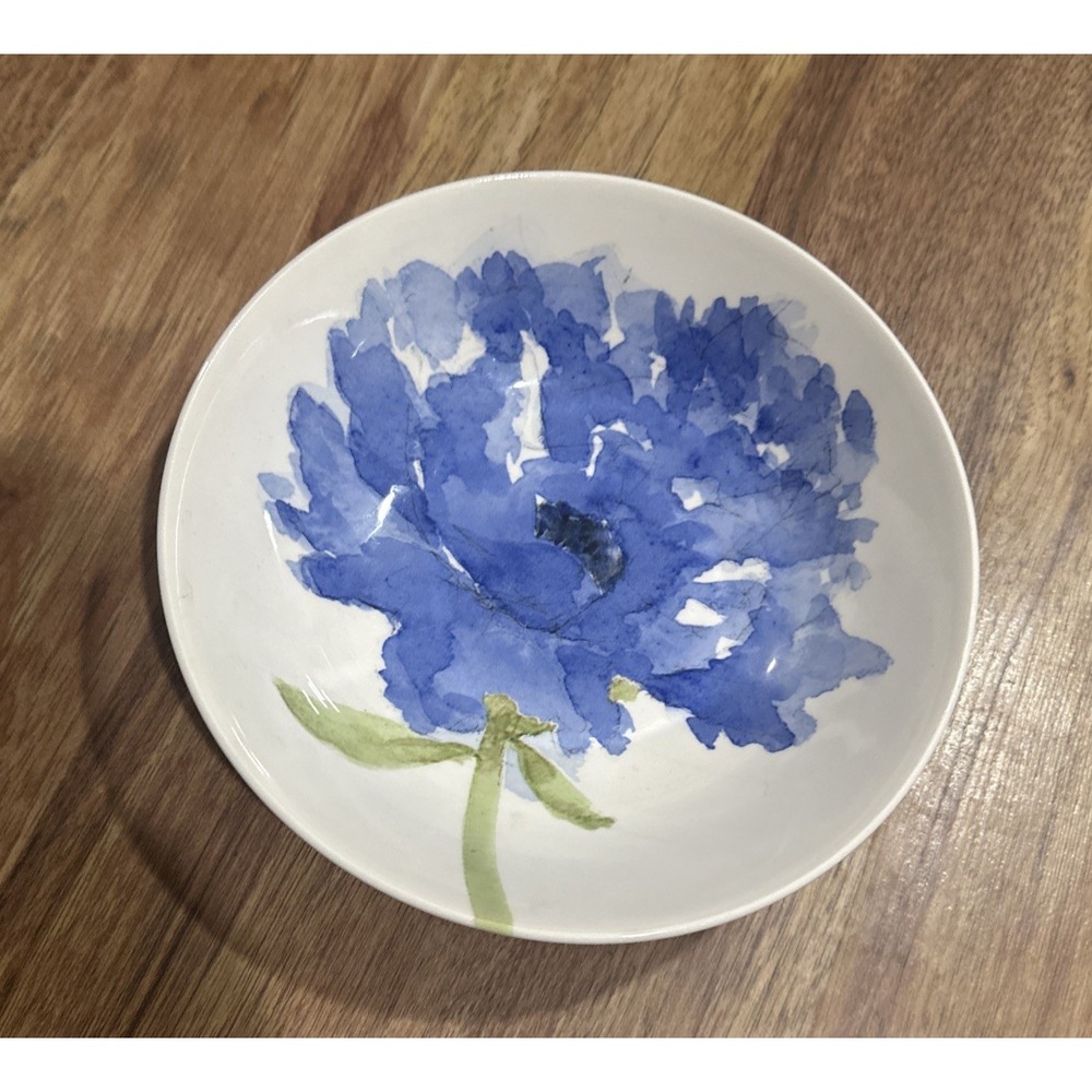 Royal Stafford Blue Poppy Soup/Salad/Cereal Bowls 7.75"